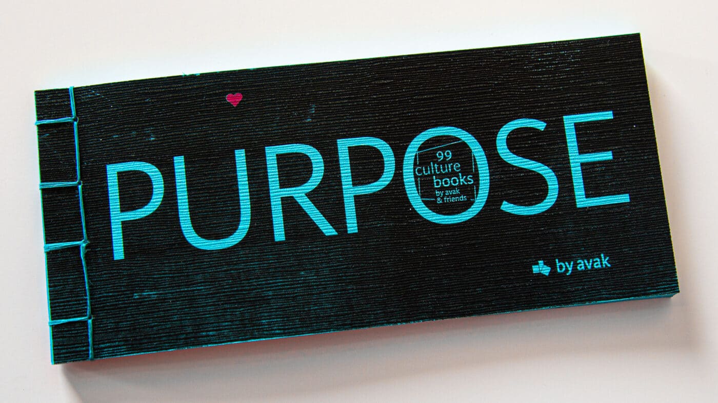PURPOSE – ein Culture Book by avak